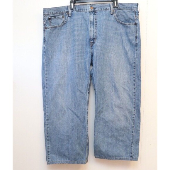 Levi's Other - Levis Mens Jeans 569 Loose Fit Straight Leg Blue Denim Pants 44x30 (Fits 46x25)